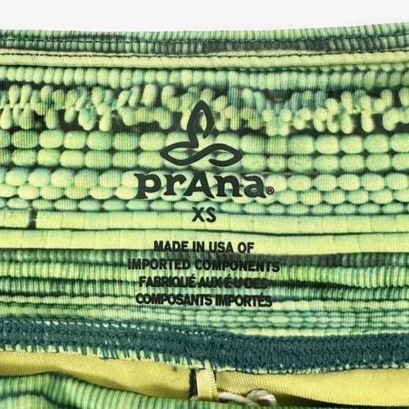 Prana Roxanne Printed Legging Size XS Bora Bay Cacti Green Artsy Athleisure - Picture 7 of 7